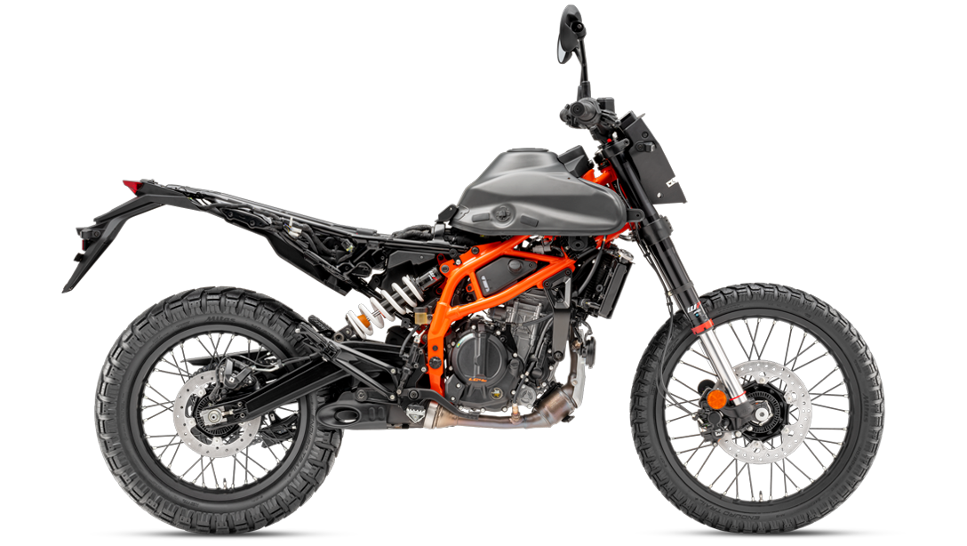 Tableau de bord numérique de la KTM 125 Enduro R 2026