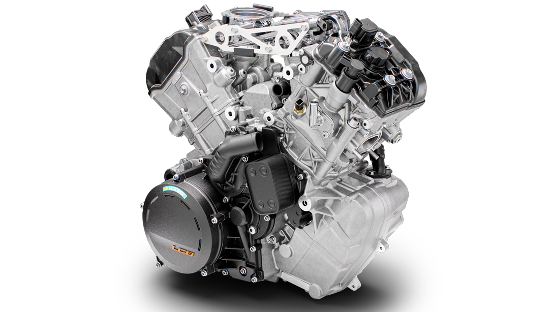 Tableau de bord digital de la KTM 1390 Super Duke R 2026