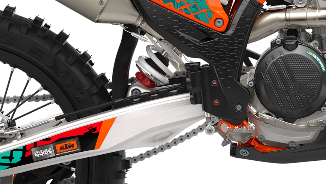 Suspension WP de compétition sur la KTM 250 EXC-F 6DAYS 2026