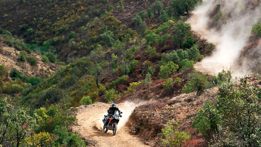 Suspension WP réglable de la 2026 KTM 790 Adventure