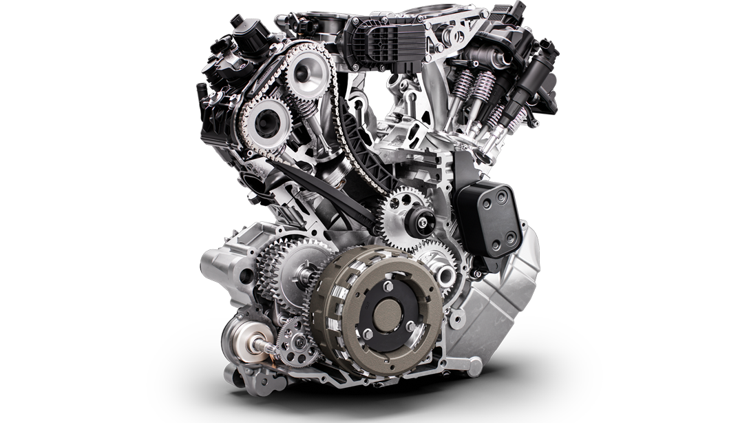 Suspension WP semi-active sur la KTM 1390 Super Adventure S Evo 2026
