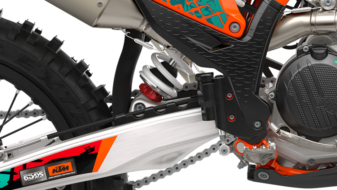 Suspension WP avant de la KTM 500 EXC-F 6DAYS 2026