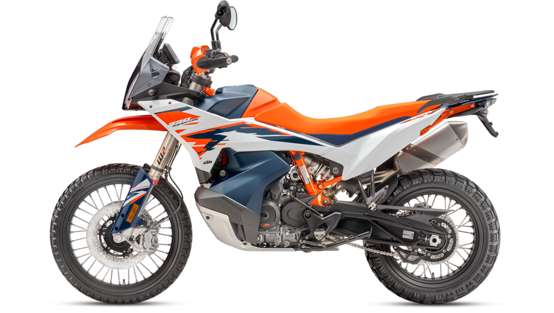 Design moderne de la KTM 890 Adventure R 2026