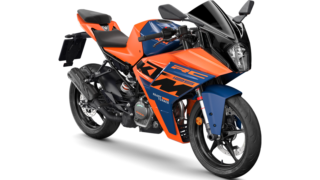 Design sportif de la KTM RC 125 2024