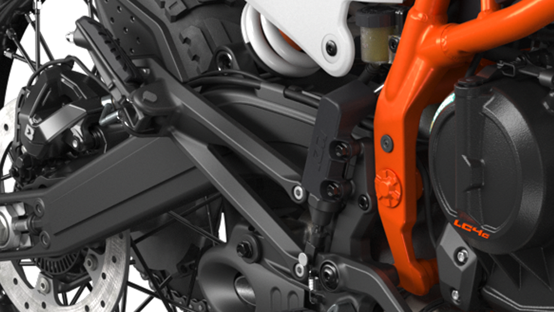 Technologie embarquée sur la KTM 390 Adventure R 2026