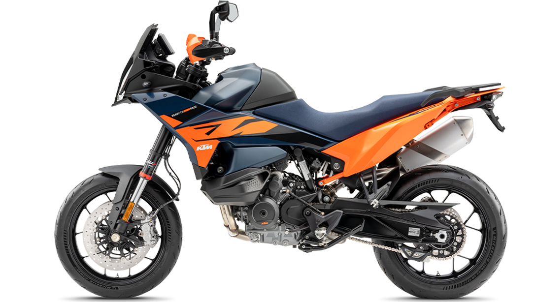 Détail de la suspension WP de la KTM 890 SMT 2026