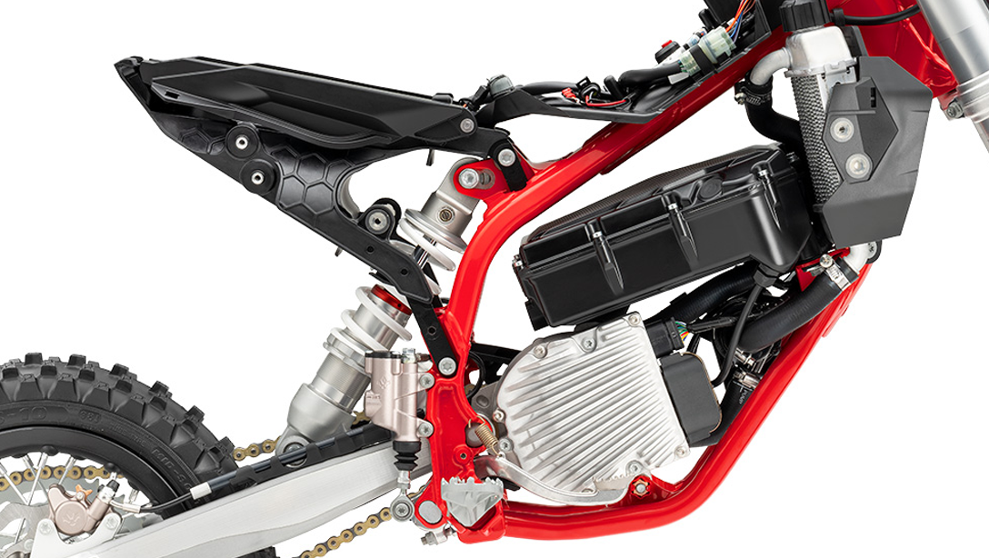Sélecteur de mode de puissance sur la GASGAS MC-E 5 2026