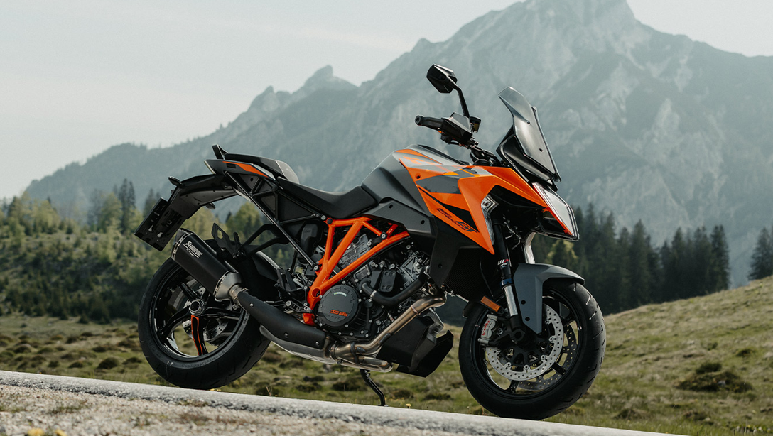Suspension WP semi-active de la KTM 1290 Super Duke GT 2024