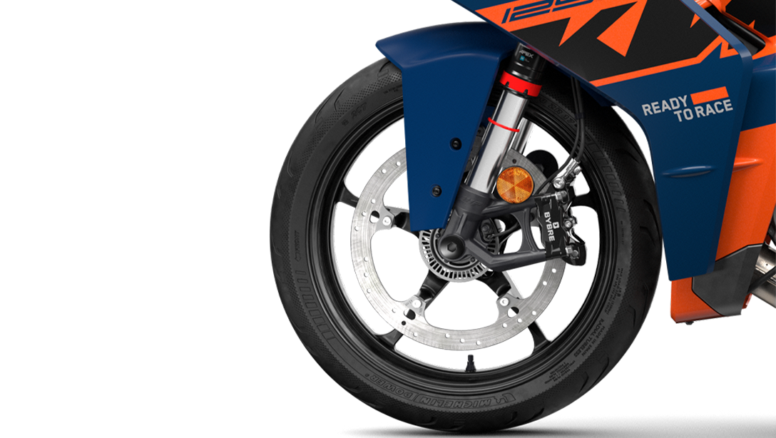 Technologie embarquée de la KTM RC 125 2024