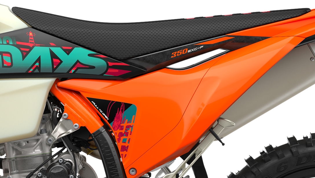 Tableau de bord de la KTM 350 EXC-F 6DAYS 2026