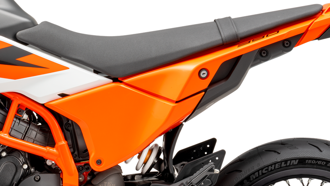 Suspension WP avant de la KTM 390 SMC R 2026