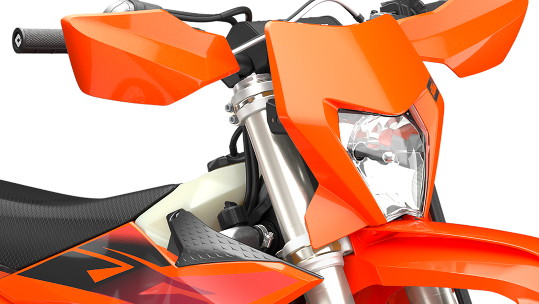 Détail du moteur de la KTM 500 EXC-F 2026