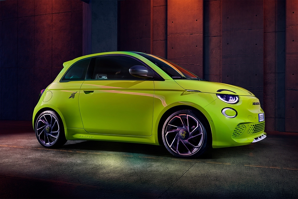 Abarth 500 vue profil