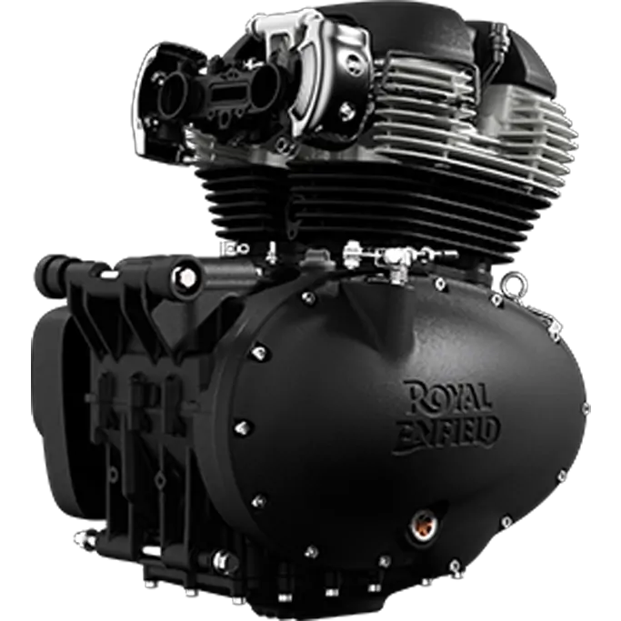 Royal Enfield Bear 650 2026 vue avant sur fond naturel