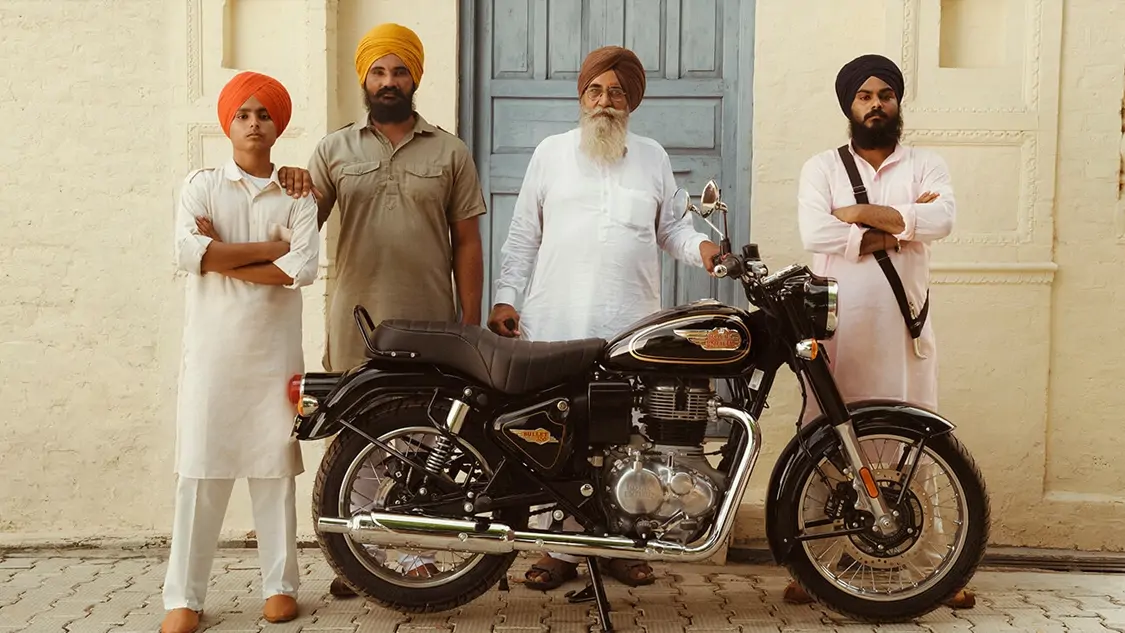 Selle confortable de la Royal Enfield Bullet 350 2026