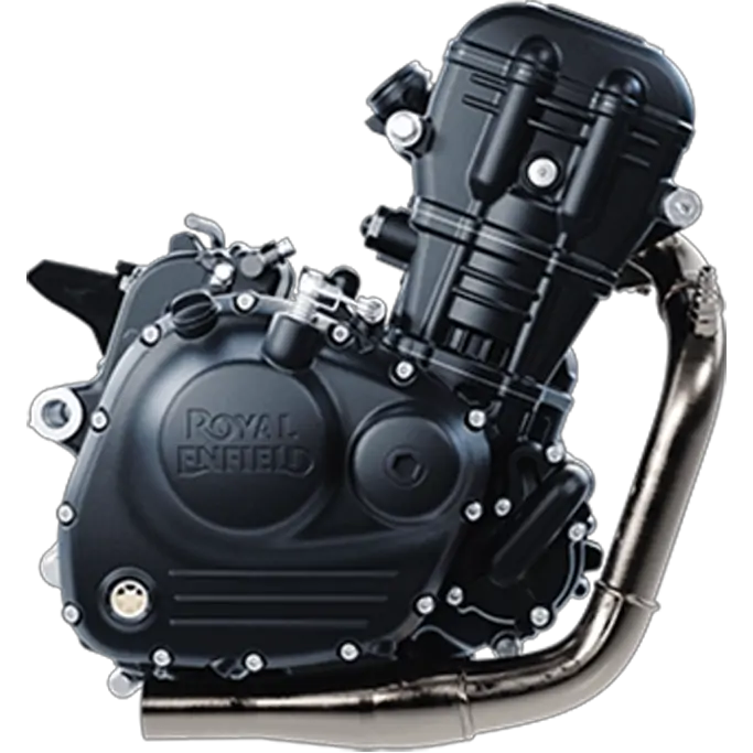 Moteur Sherpa 450 de la Royal Enfield Guerrilla 450 2026