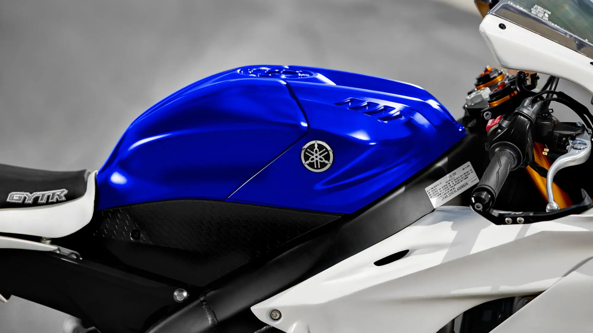 Tableau de bord racing Yamaha 2024 R6 GYTR