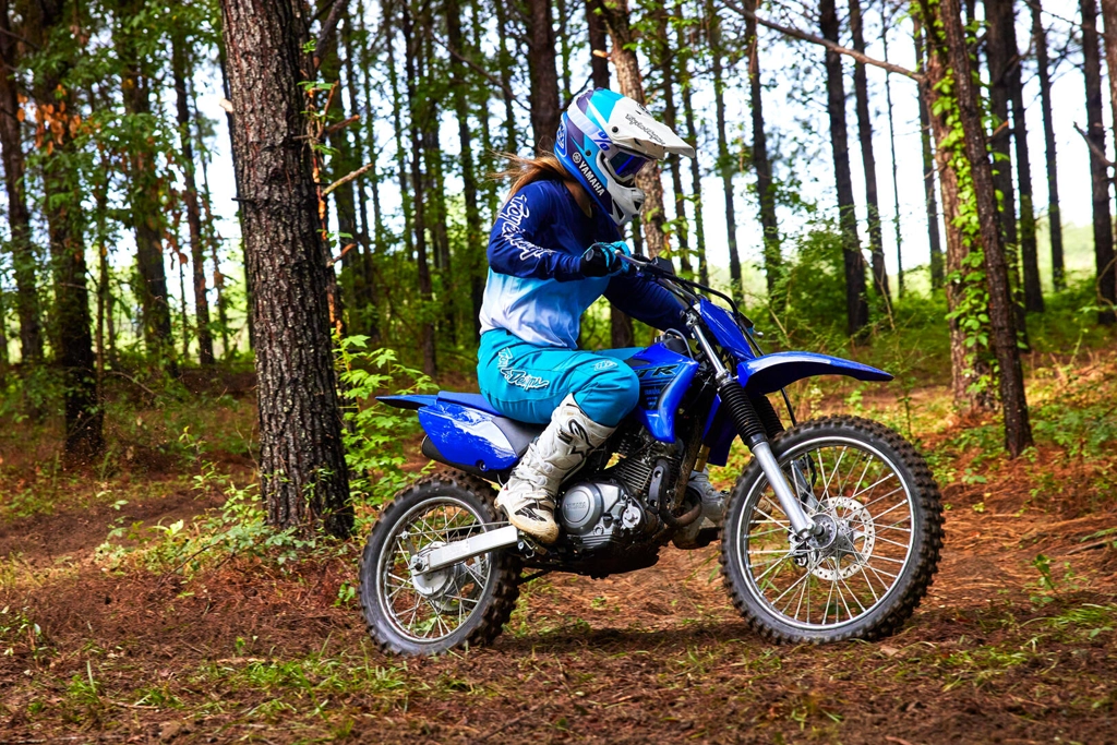 Détail du moteur de la Yamaha 2024 TT-R125
