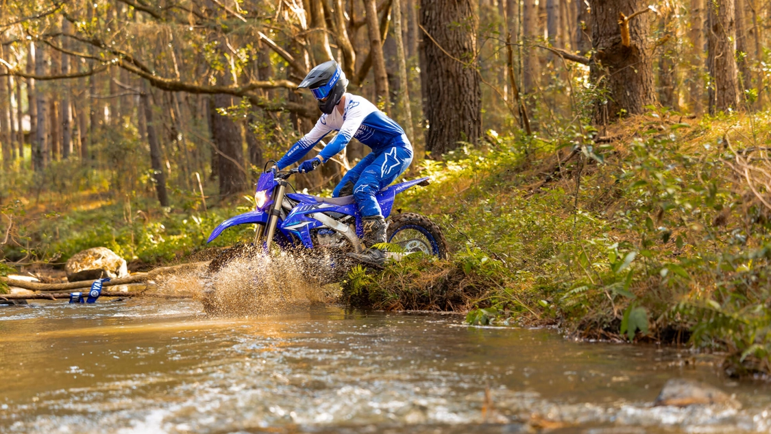 Tableau de bord numérique de la Yamaha WR250F