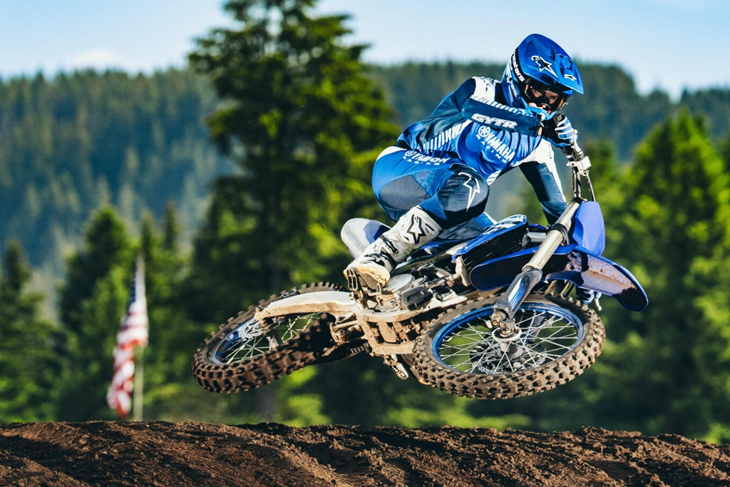 Détail du moteur de la Yamaha 2025 YZ250F