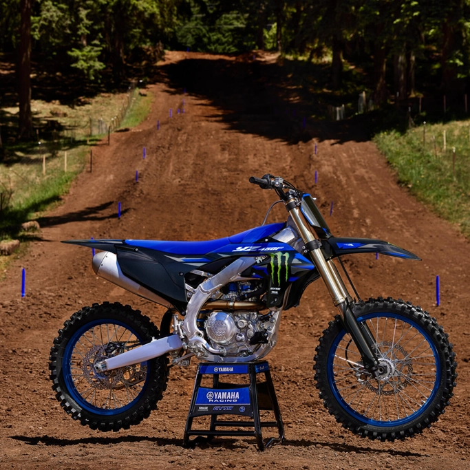 Tableau de bord et application Power Tuner de la Yamaha 2025 YZ450F