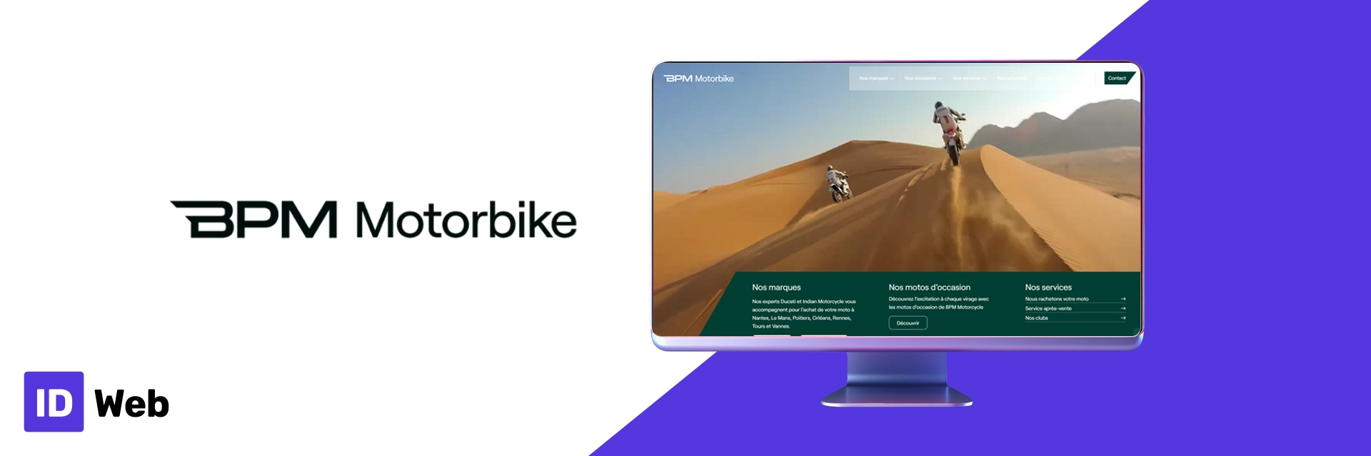 BPM Motor Bike sur la route du digital avec ID Web