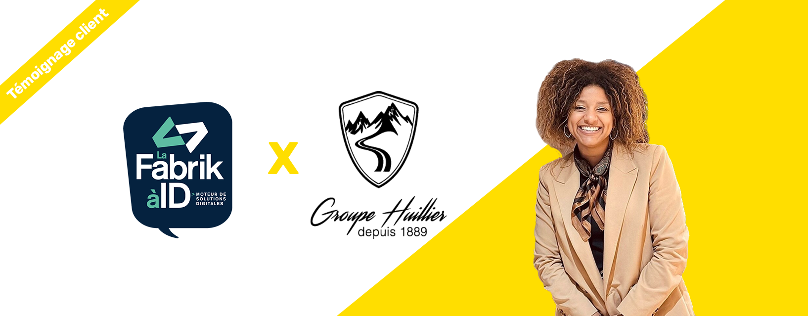 Amy Favier, Data Manager du groupe Huillier, partage son retour d’expérience avec La Fabrik à ID