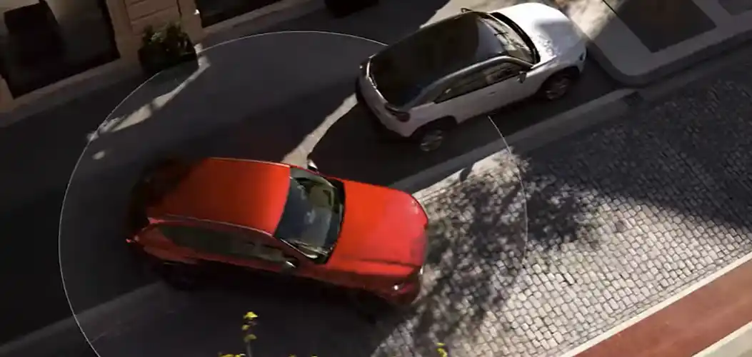 Vision à 360° de la camera de la CX-60