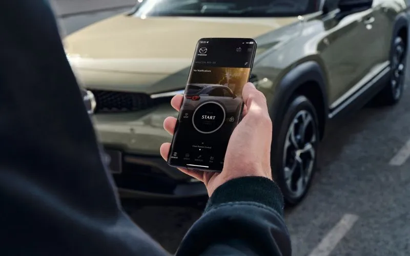 Application téléphone Mazda MX-30