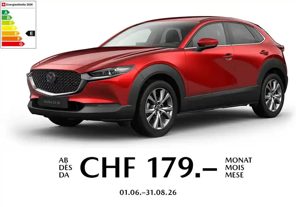 Offre sur MAZDA CX-30 au groupe chevalley