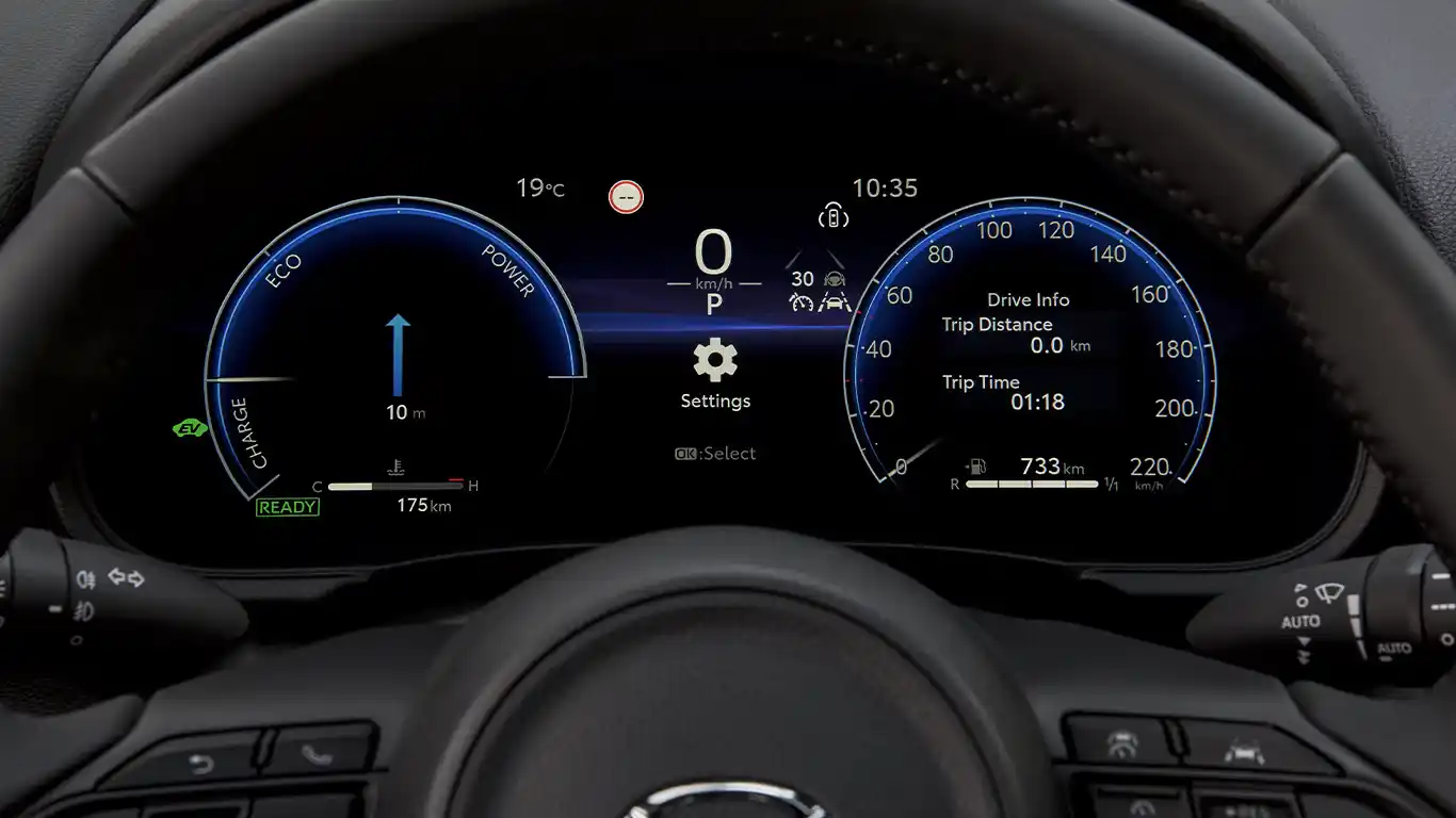 Motorisation hybride et efficace de la mazda2 hybrid à Genève