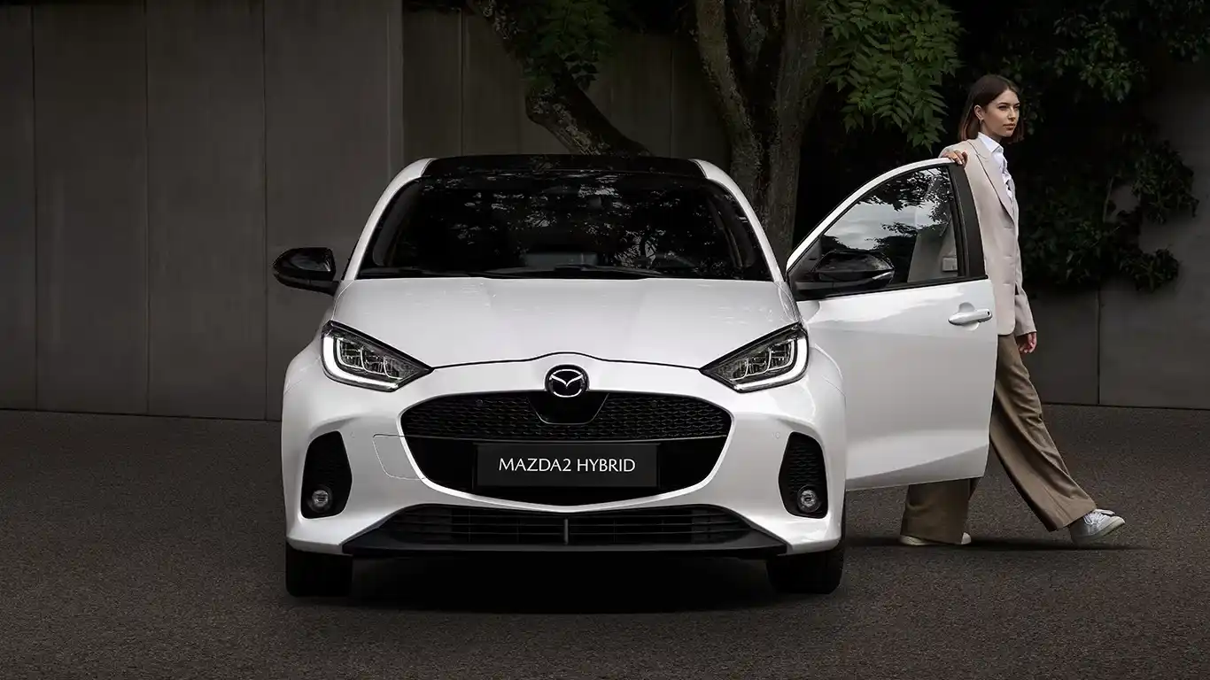 sécurité de la Mazda2 Hybrid au garage Autos Carouge