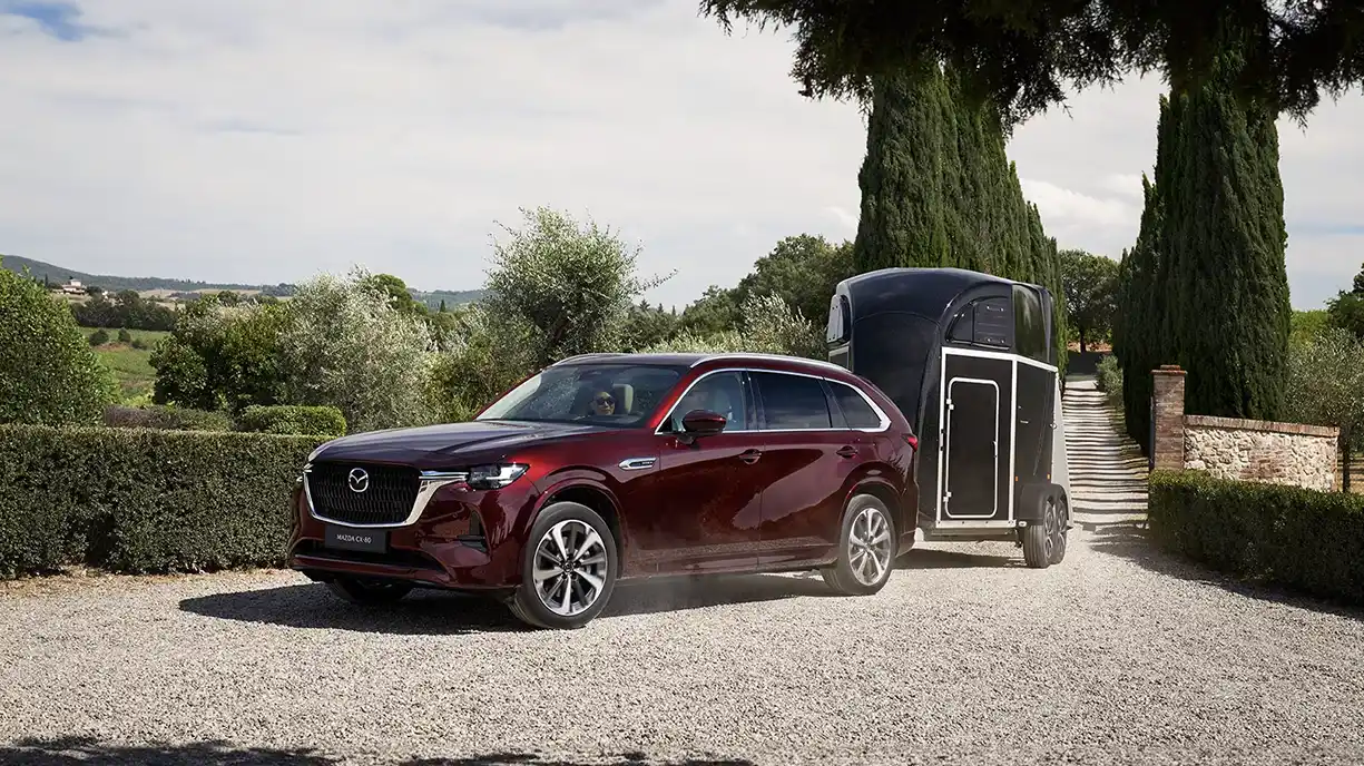 capacité de remorquage du Mazda CX-80 à Genève