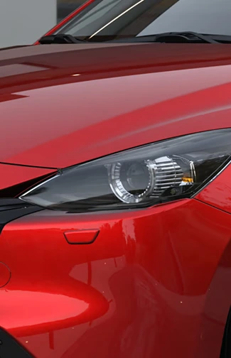 MAZDA-2 Chevalley - vue phare