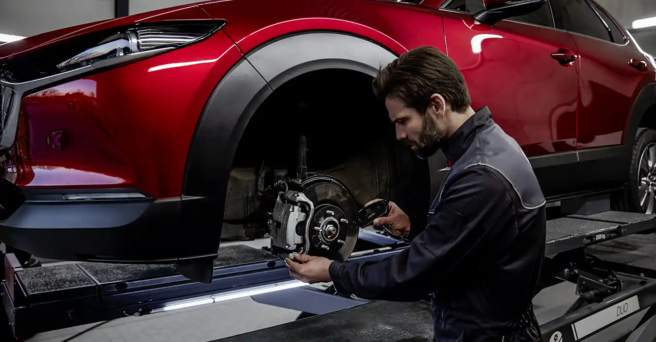 Service après-vente Mazda Groupe Chevalley changement plaquettes