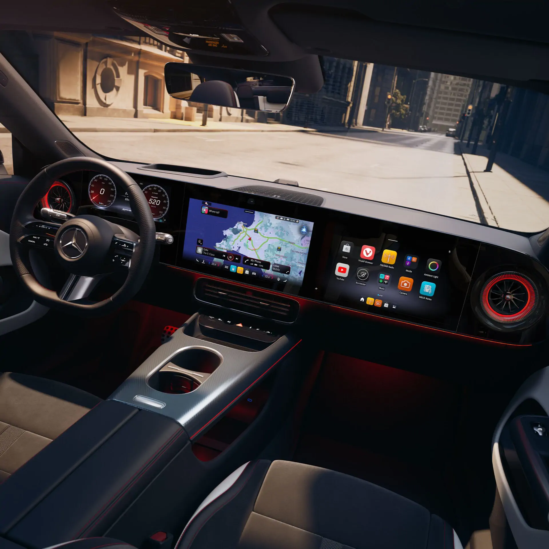 Mercedes-Benz Hamecher - CLA vue condcteur