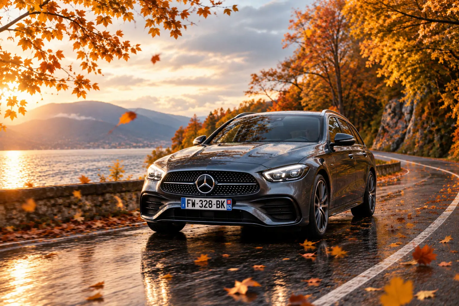 Pneumatiques Mercedes-Benz.