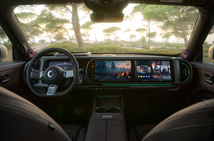 Mercedes-Benz Hamecher - smart #5 écran