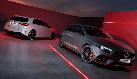 Mercedes-Benz Hamecher - Classe A compact vue trois quart