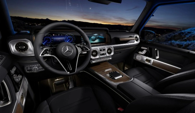 Mercedes-Benz Hamecher - Classe G électrique technologie