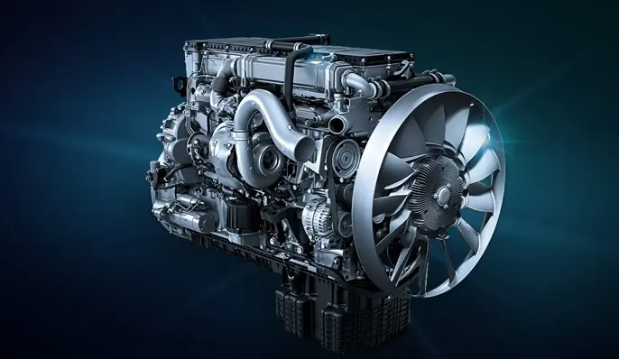 Mercedes Hamecher - Arocs  Motorisation