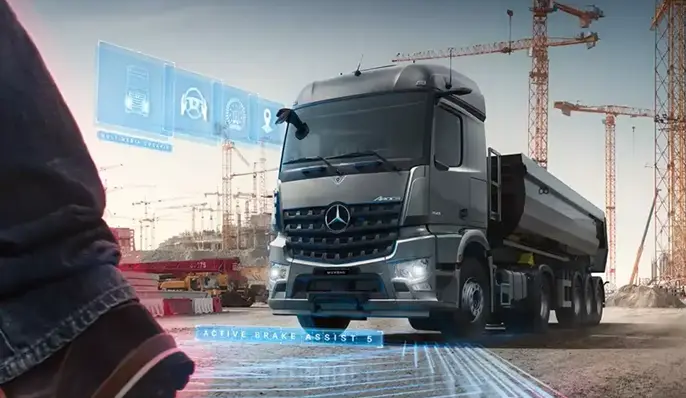 Mercedes Hamecher - Arocs jusqu'a 250 T Technologie