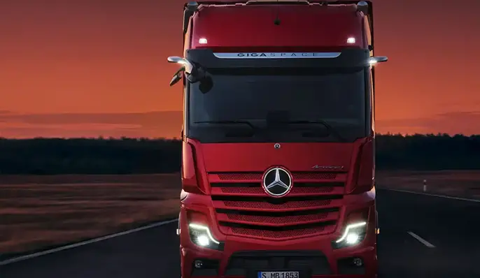 Mercedes Hamecher - Actros motorisation