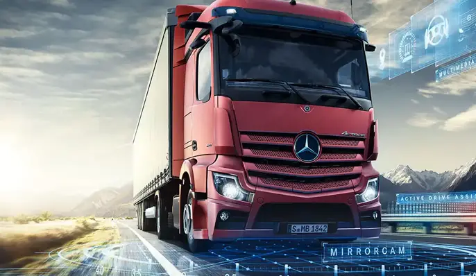 Mercedes Hamecher - Actros technologie