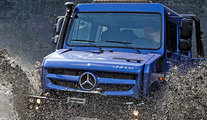 Mercedes Hamecher - Unimog Motorisation