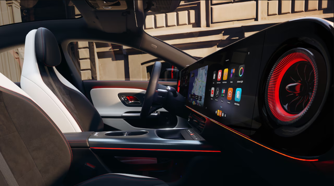 Mercedes De Willermin - CLA Shooting Brake vue intérieur avant