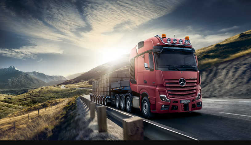 Mercedes De Willermin - Actros L 500 t futuriste et aérodynamique