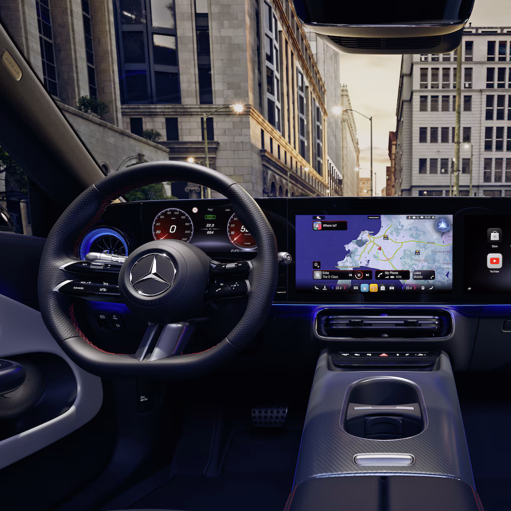 Mercedes de Willermin - CLA Shooting Brake électrique Technologie