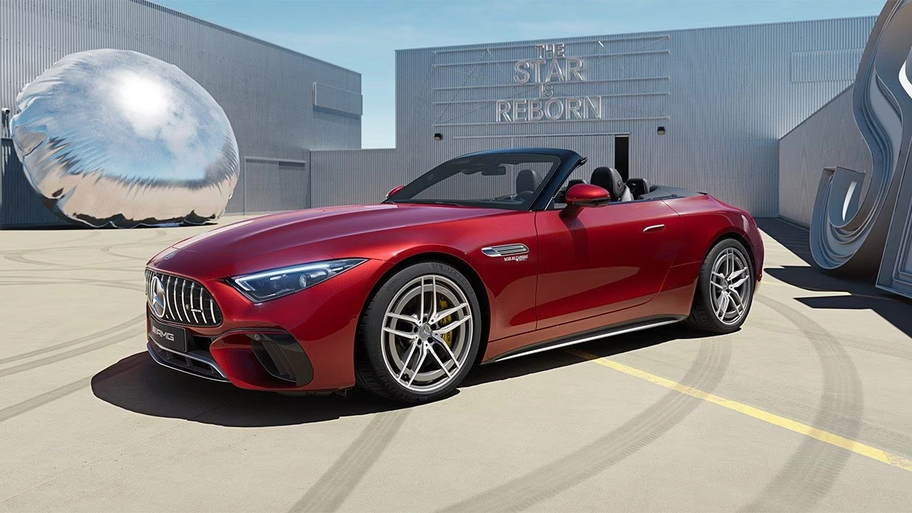 Mercedes De Willermin - AMG SL Roadster élégant et sportif