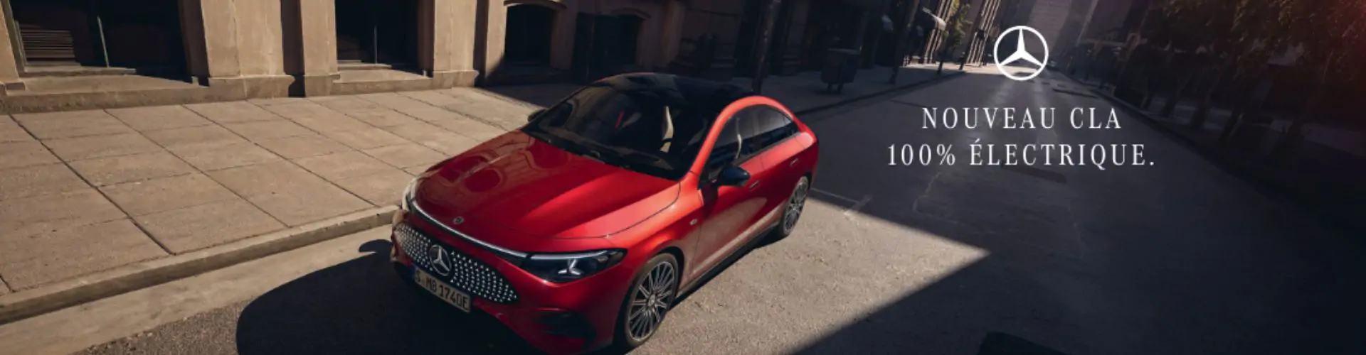 Mercedes-Benz Nouveau CLA 100% électrique à partir de 595 €/mois sans apport 